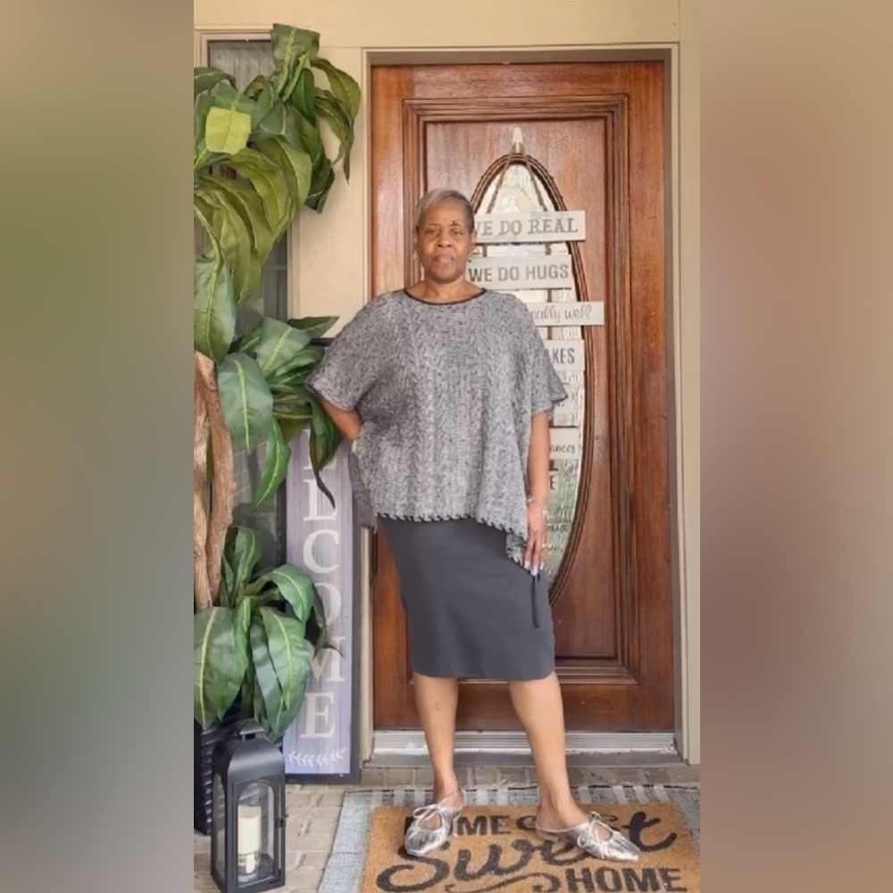 Vince Camuto Skirt snd Cremiux Sweater
